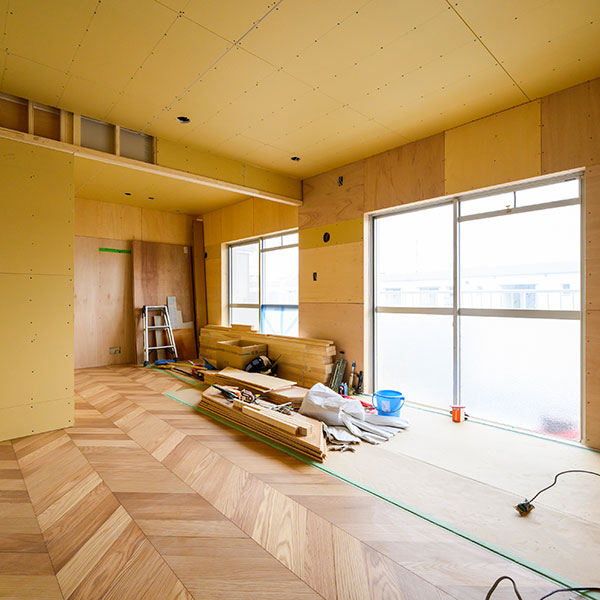 リノベーション工事中