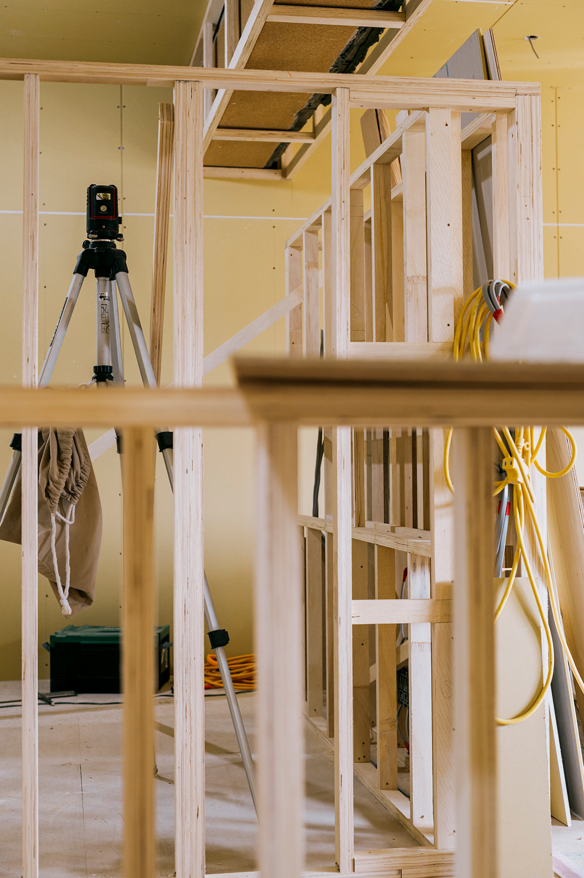 リノベーション工事中の写真