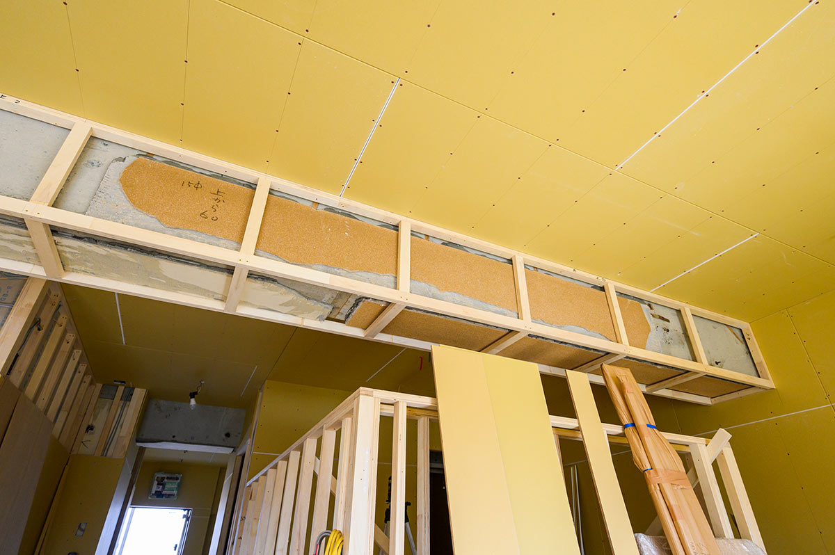 リノベーション工事中の写真