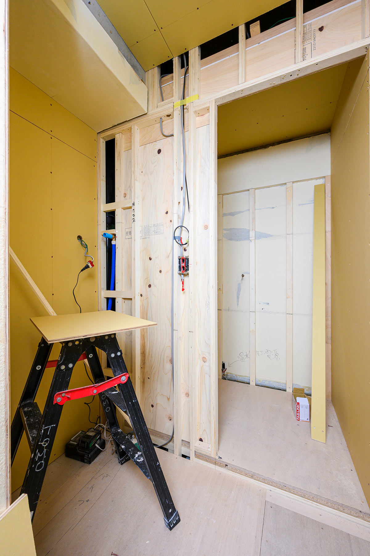 リノベーション工事中の写真