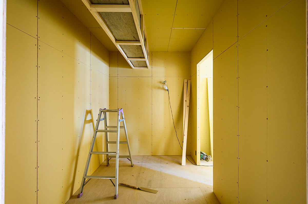 リノベーション工事中の写真