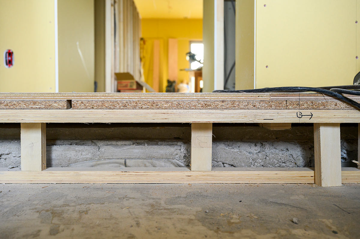 リノベーション工事中の写真